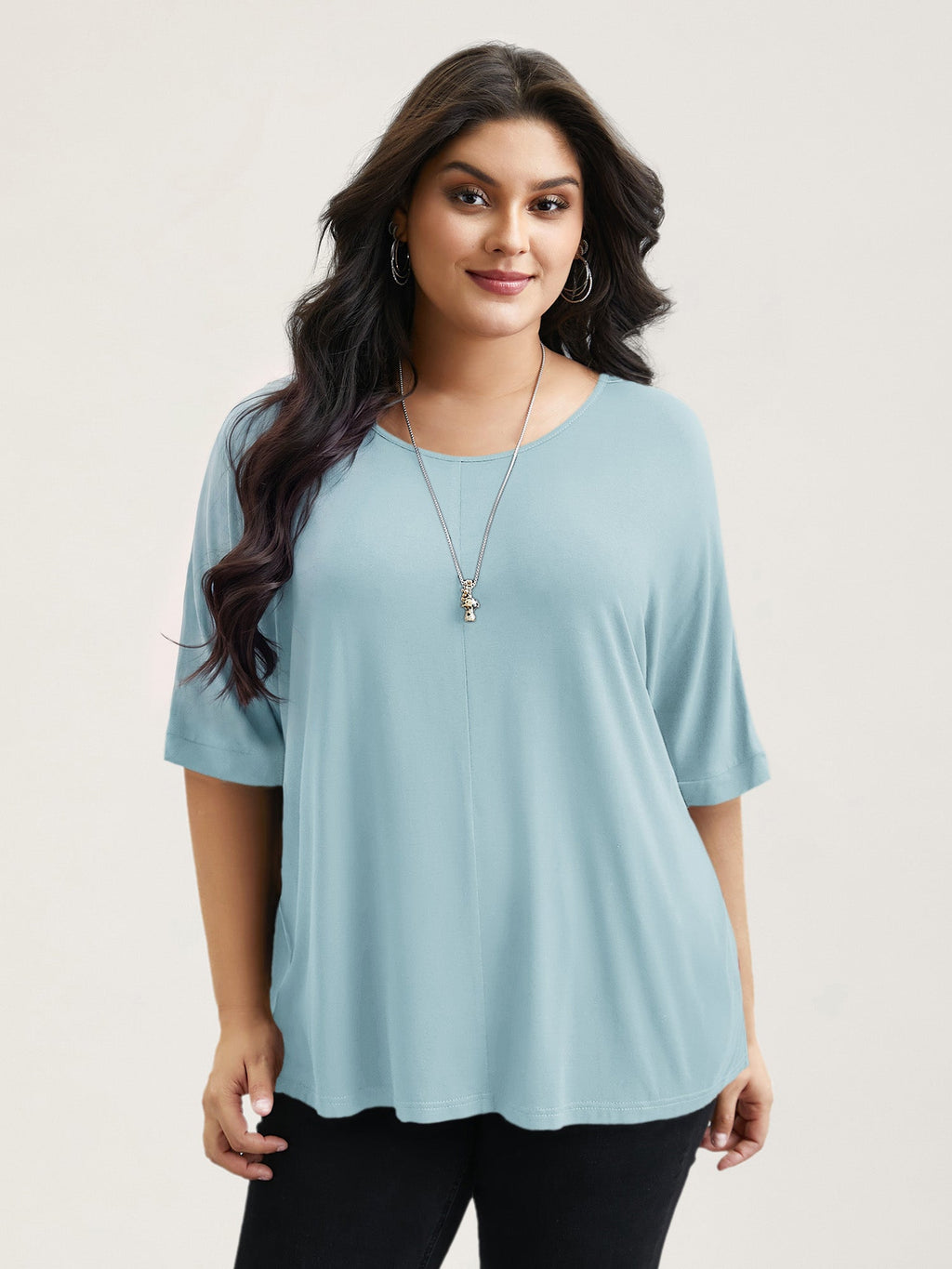 Supersoft Round Neck Plain T-Shirt