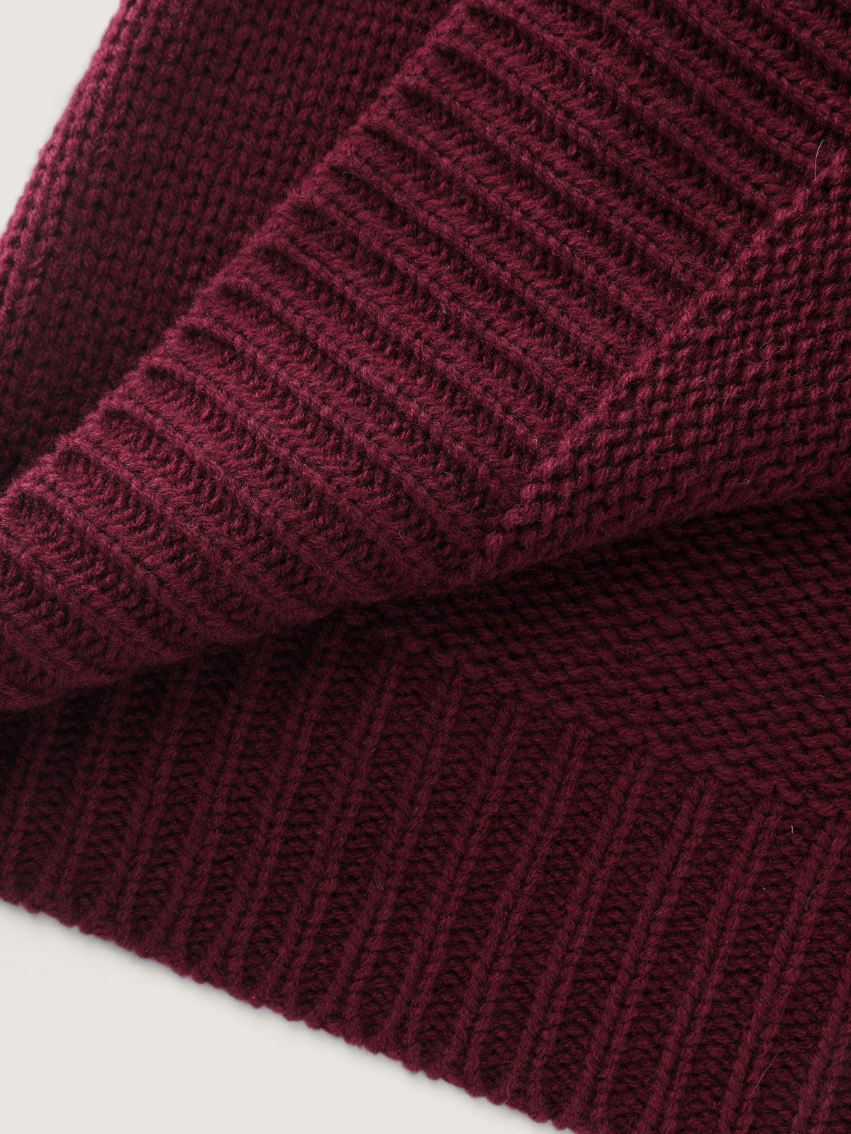 Heart Textured Lantern Sleeve Knit Cardigan