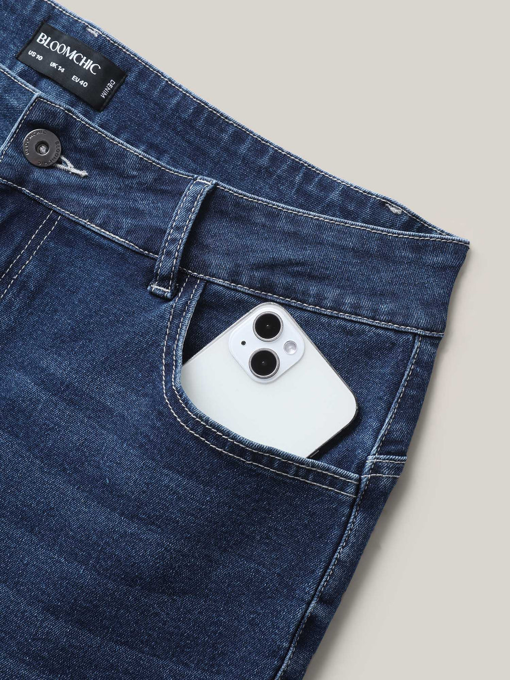 Curve-Friendly Moderate Stretch Skinny-Fit Jeans