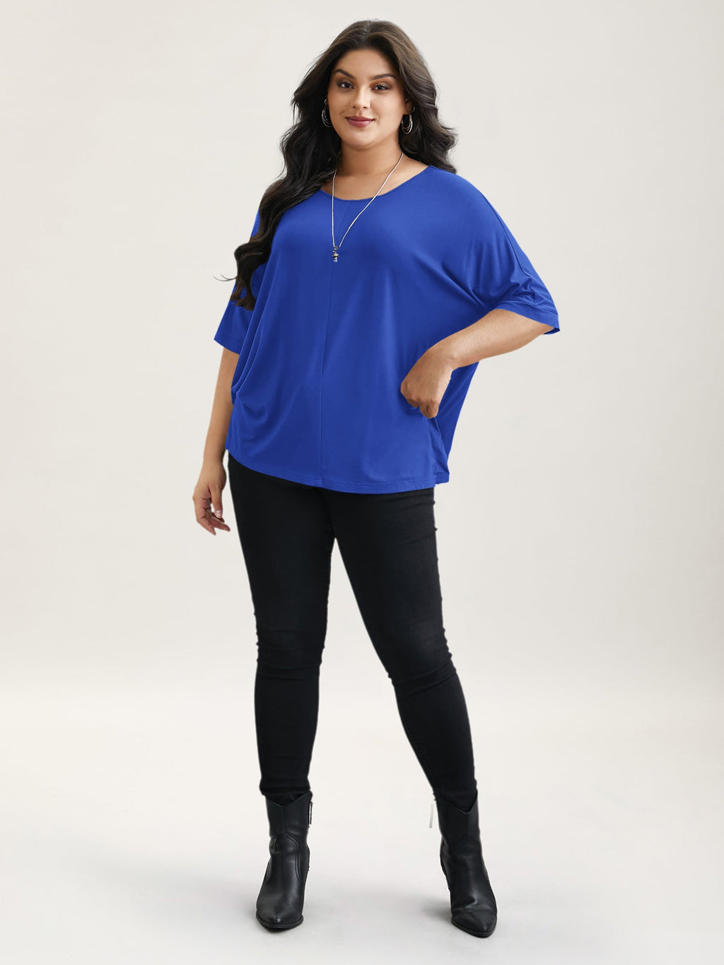 Supersoft Round Neck Plain T-Shirt
