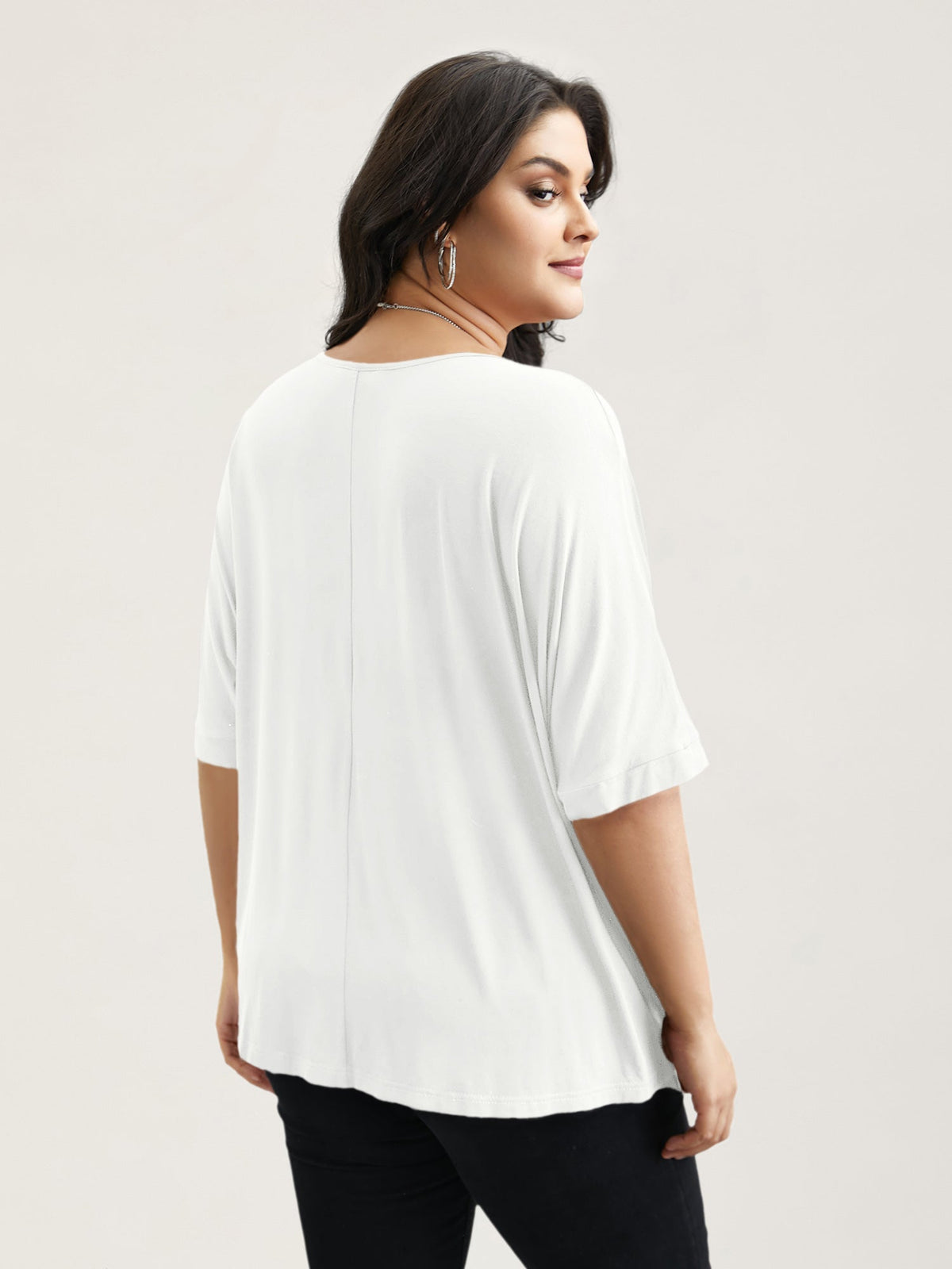 Supersoft Round Neck Plain T-Shirt