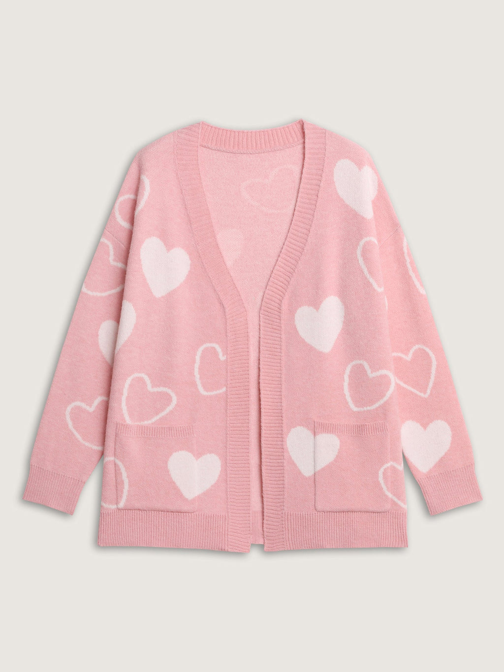 In Love Pockets Front-Open Knit Cardigan