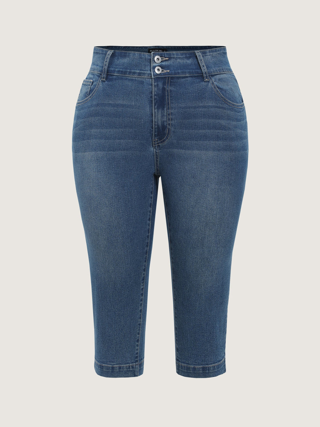 Stretchy Skinny-Fit Cropped Jeans