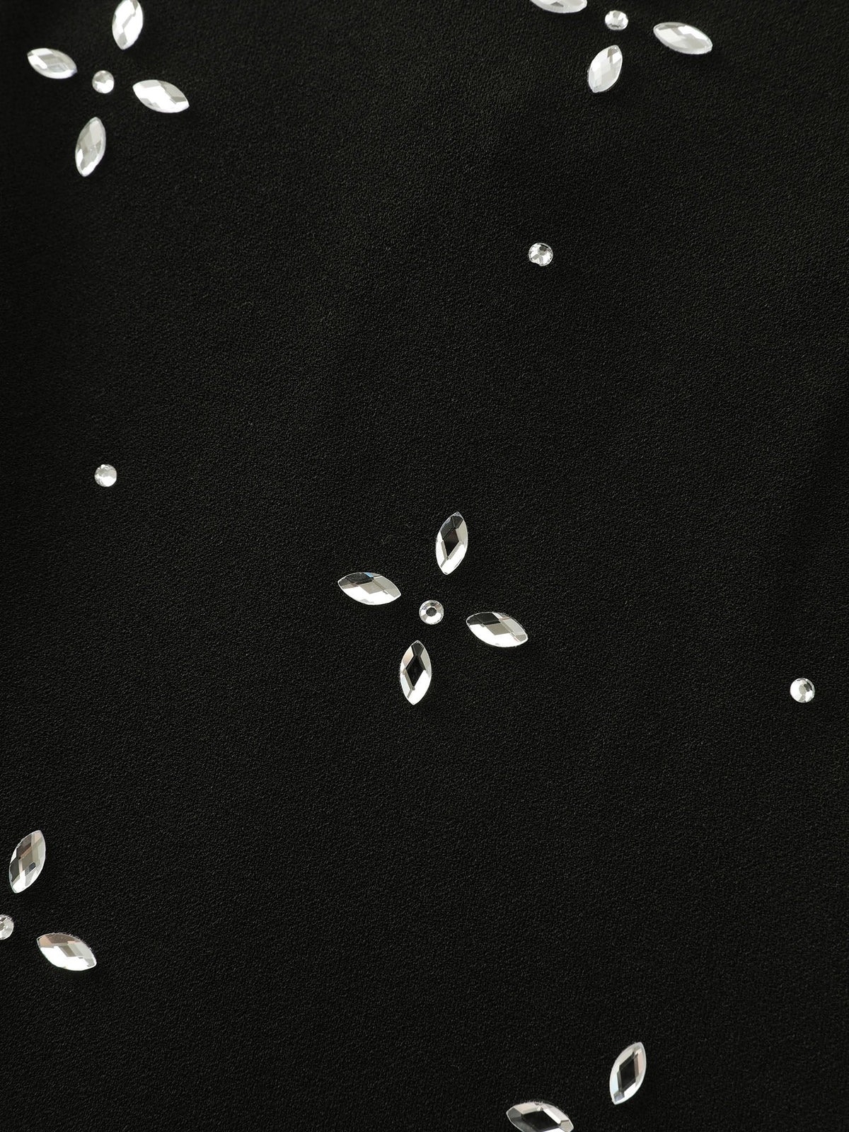 Beaded Sleeveless Pocket Mini Dress