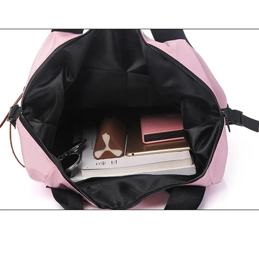 Casual Waterproof Backpack High Capacity Travel Book Bags for Teenage Girls Students