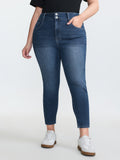 Stretchy Mid-Rise Skinny-Fit Jeans
