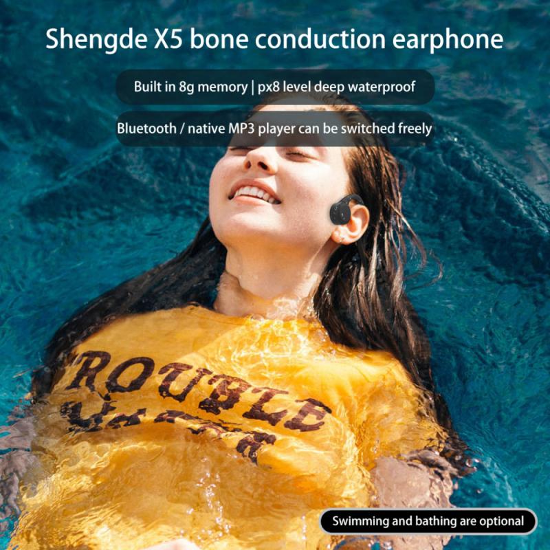 X5 Smart Bone Conduction Swimming Earphone