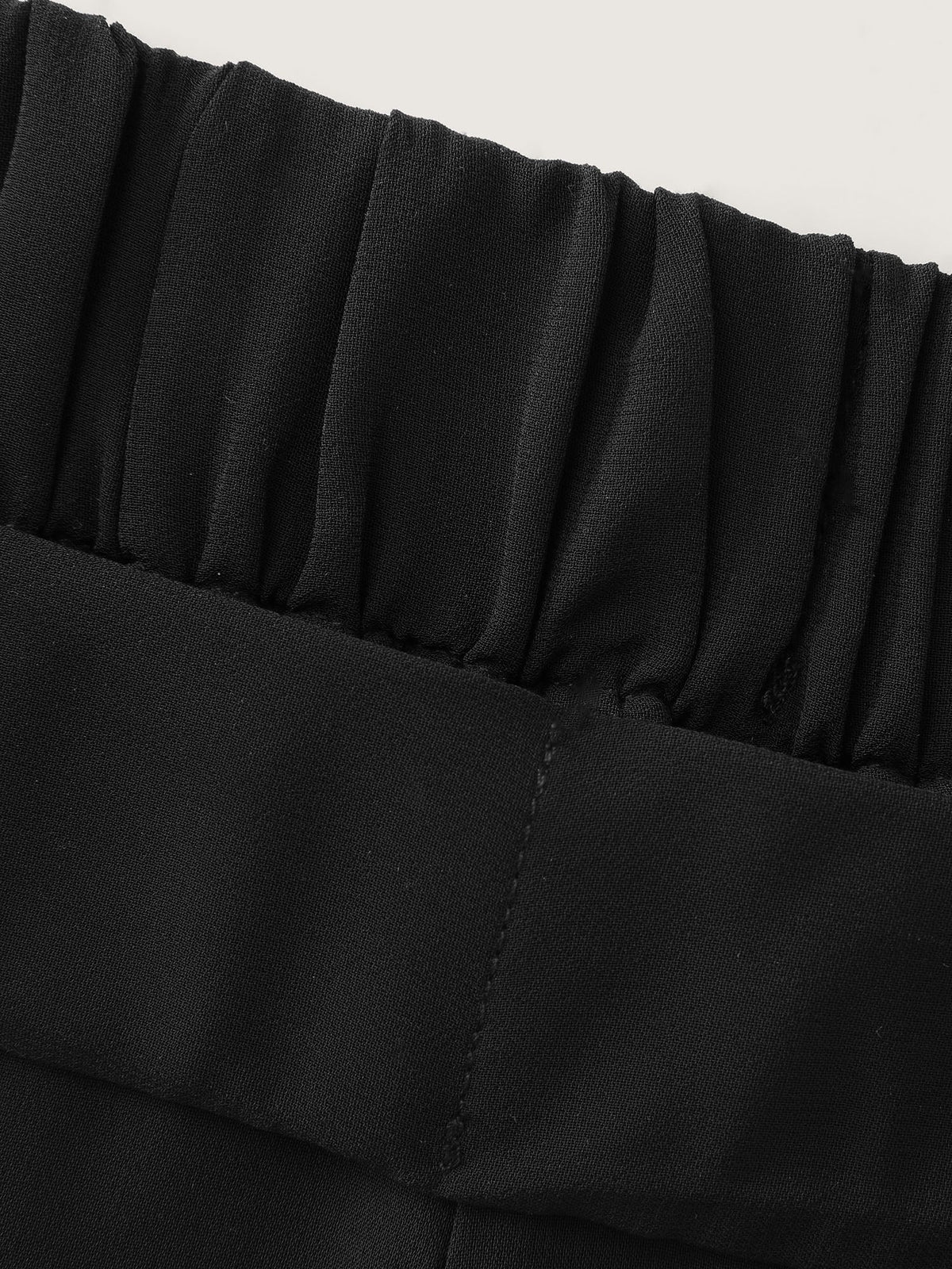 Chiffon Stretchy Waist Flowy Pants
