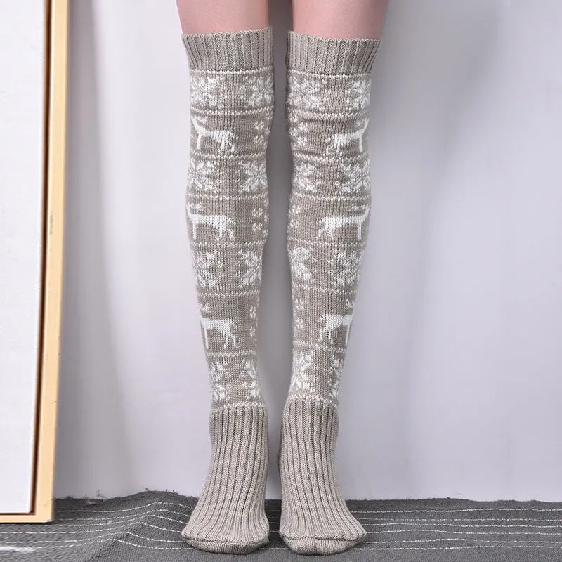 Over The Knee Knit Socks
