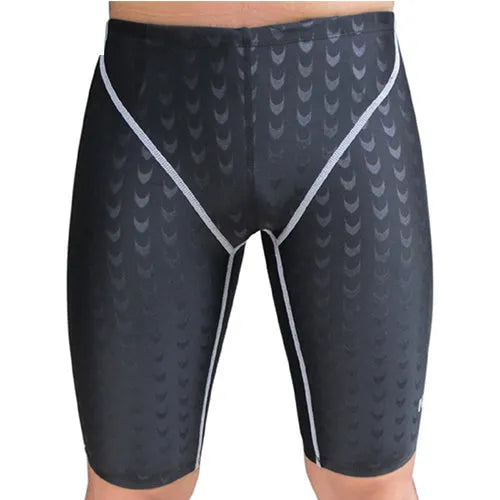 SBART Men's Lycra Rash Guards Pants Shark Skin Competitive Beach Shorts Jammers