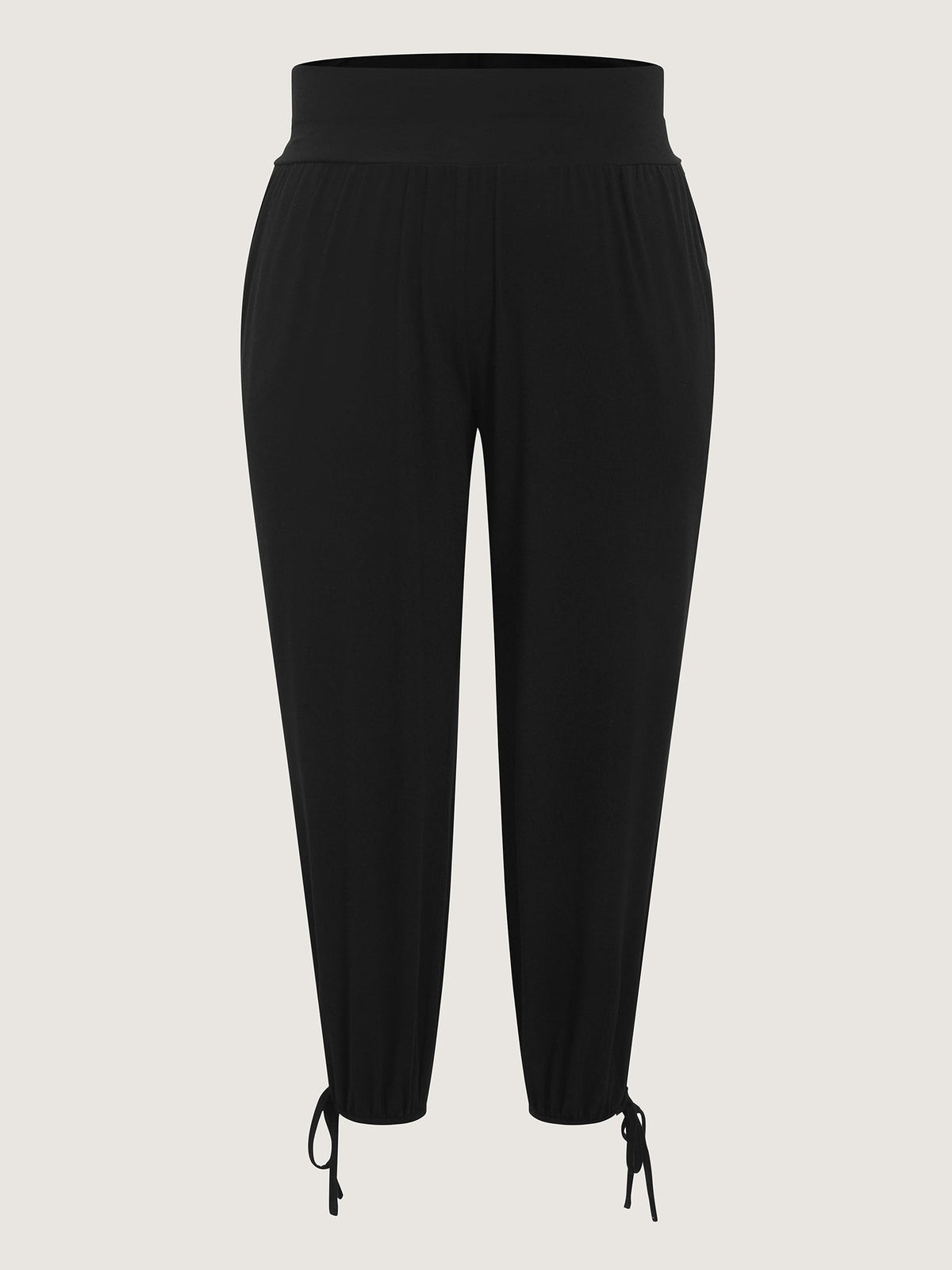 Supersoft Stretchy Side Drawstring Cropped Pants