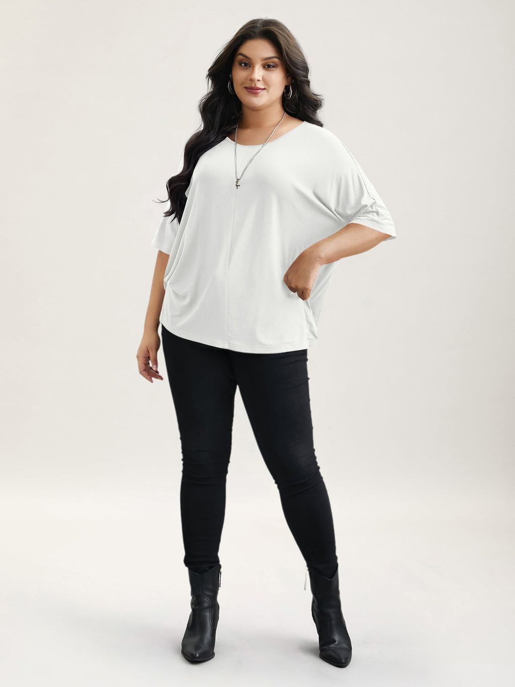 Supersoft Round Neck Plain T-Shirt