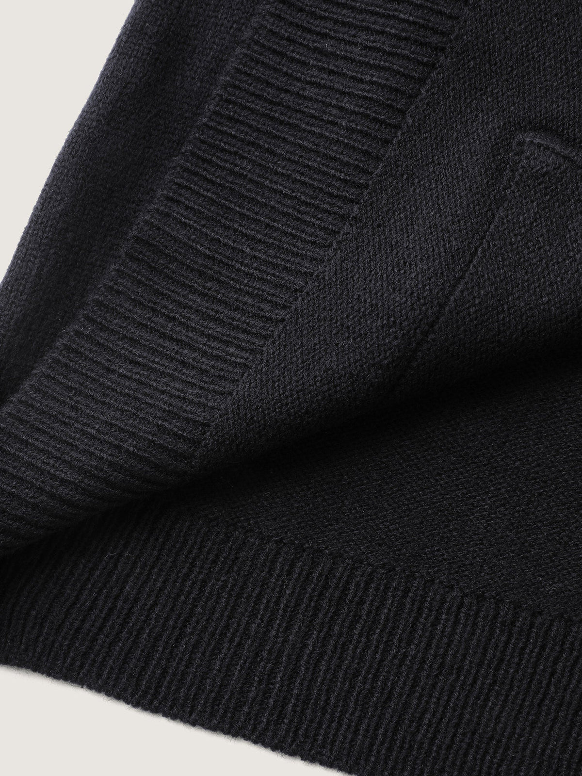 Stripes Sleeve Contrast Hooded Cardigan