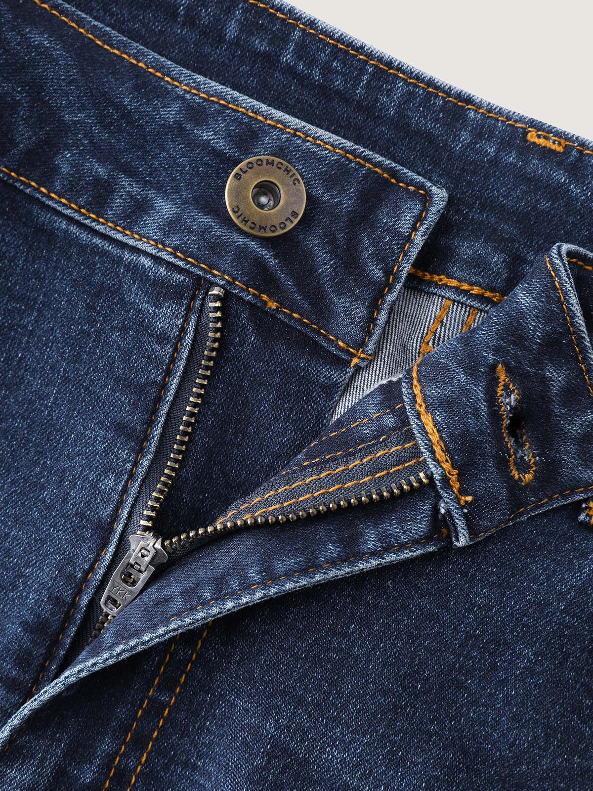Thigh-Friendly High-Rise Flared Jeans