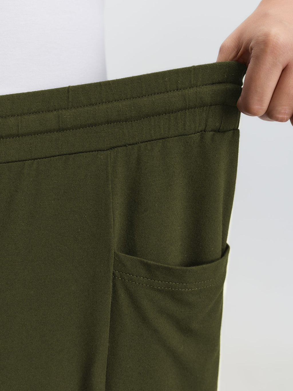 Supersoft Drawstring Cropped Jogger Pants
