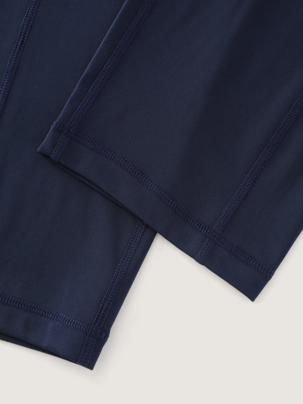 Stretchy Textured Pockets Cropped Leggings