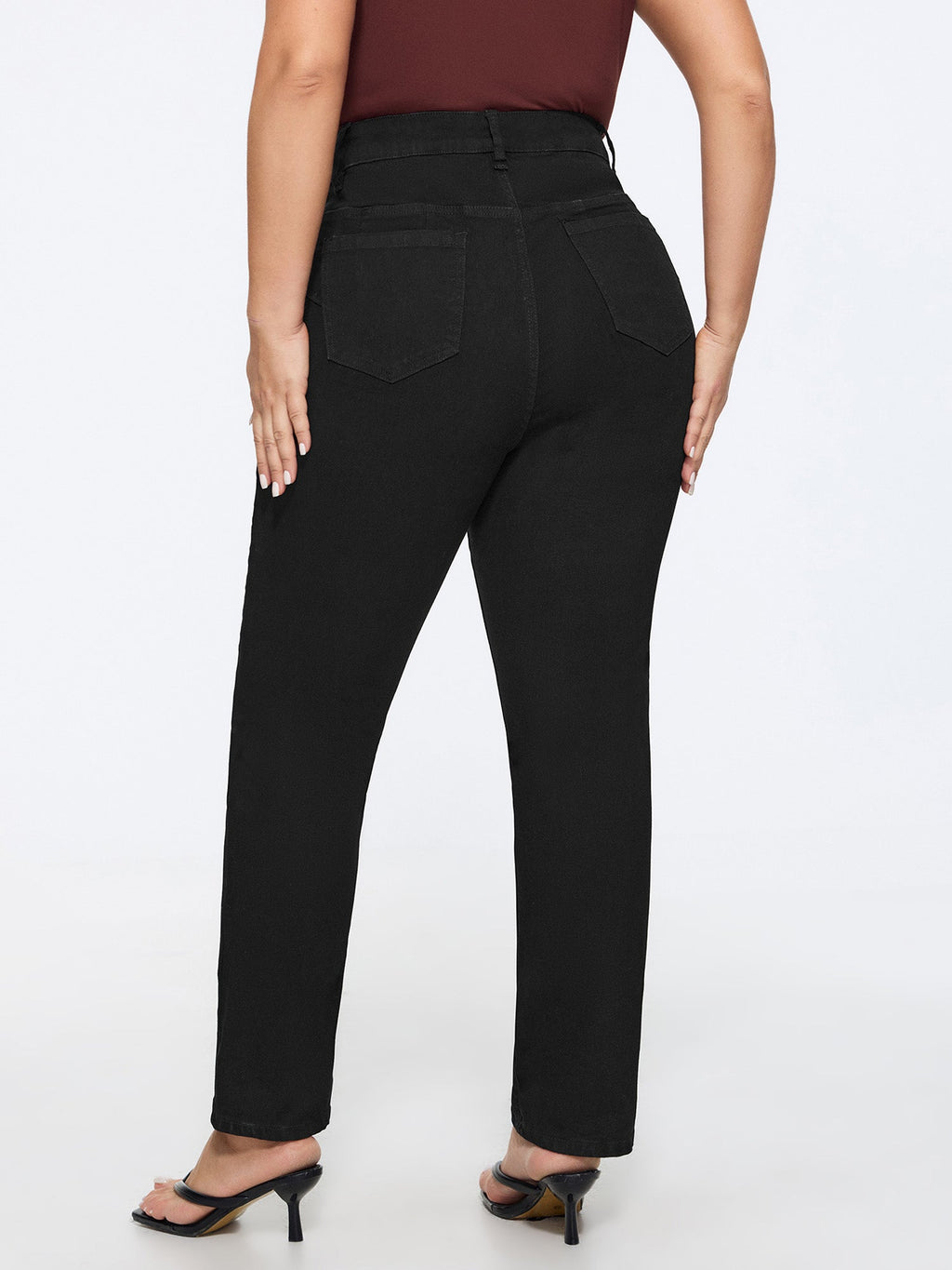 Stretchy High Waist Skinny Fit Jeans