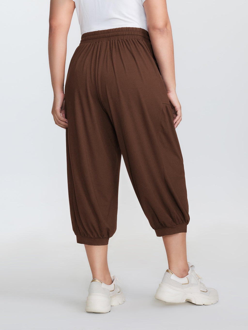 Supersoft Drawstring Cropped Jogger Pants