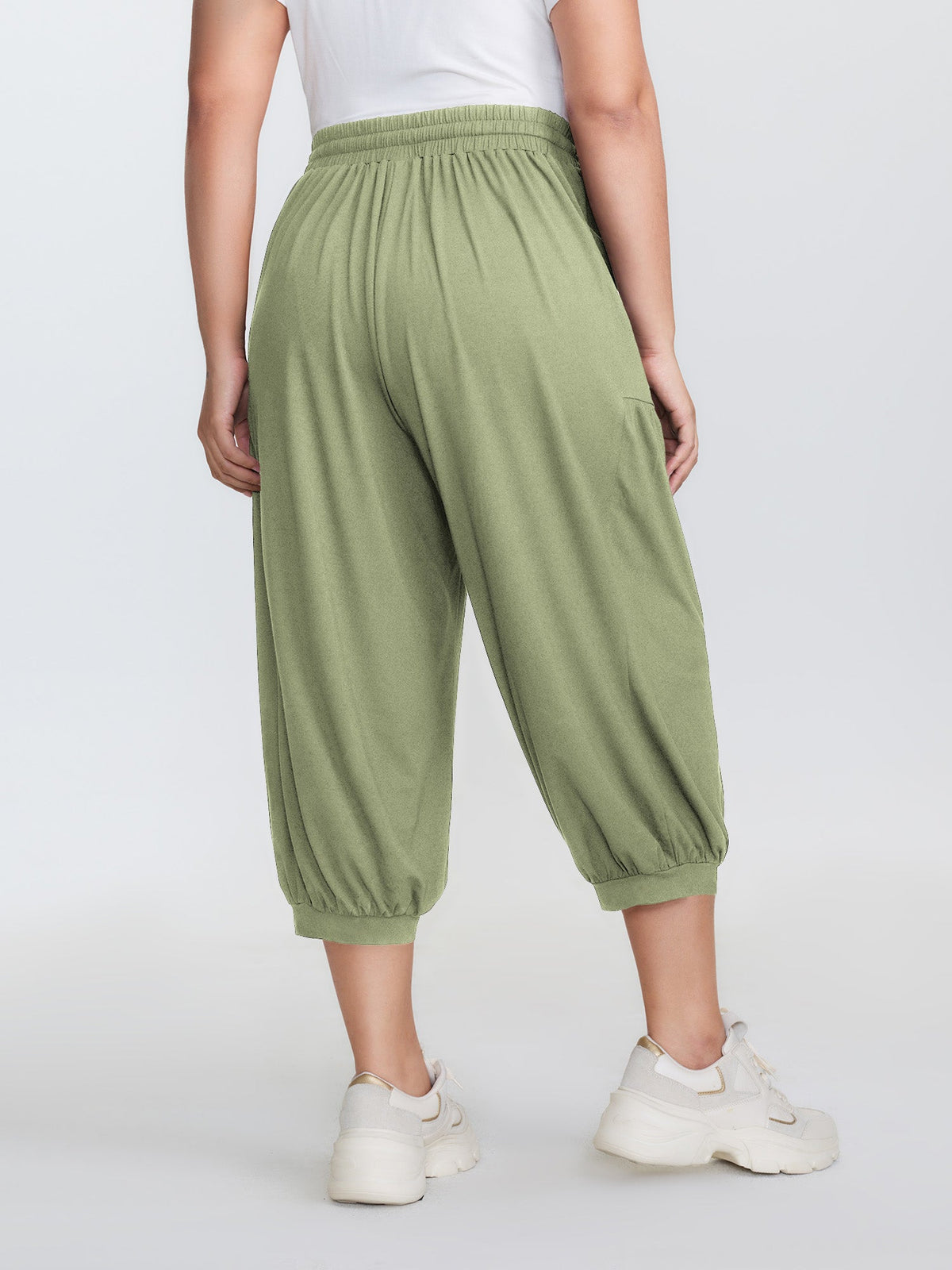 Supersoft Drawstring Cropped Jogger Pants