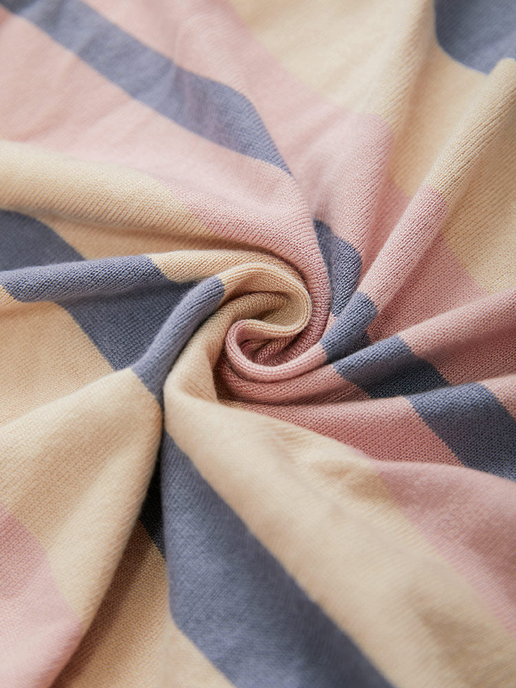 Supersoft Essentials Striped Contrast Cardigan