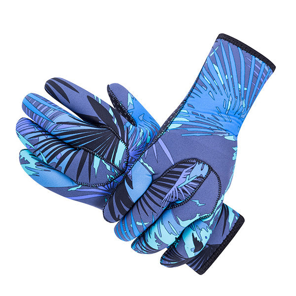 Sbart 3mm Camouflage Neoprene Gloves Keep Warm Anti-Skid Scuba Diving Gloves