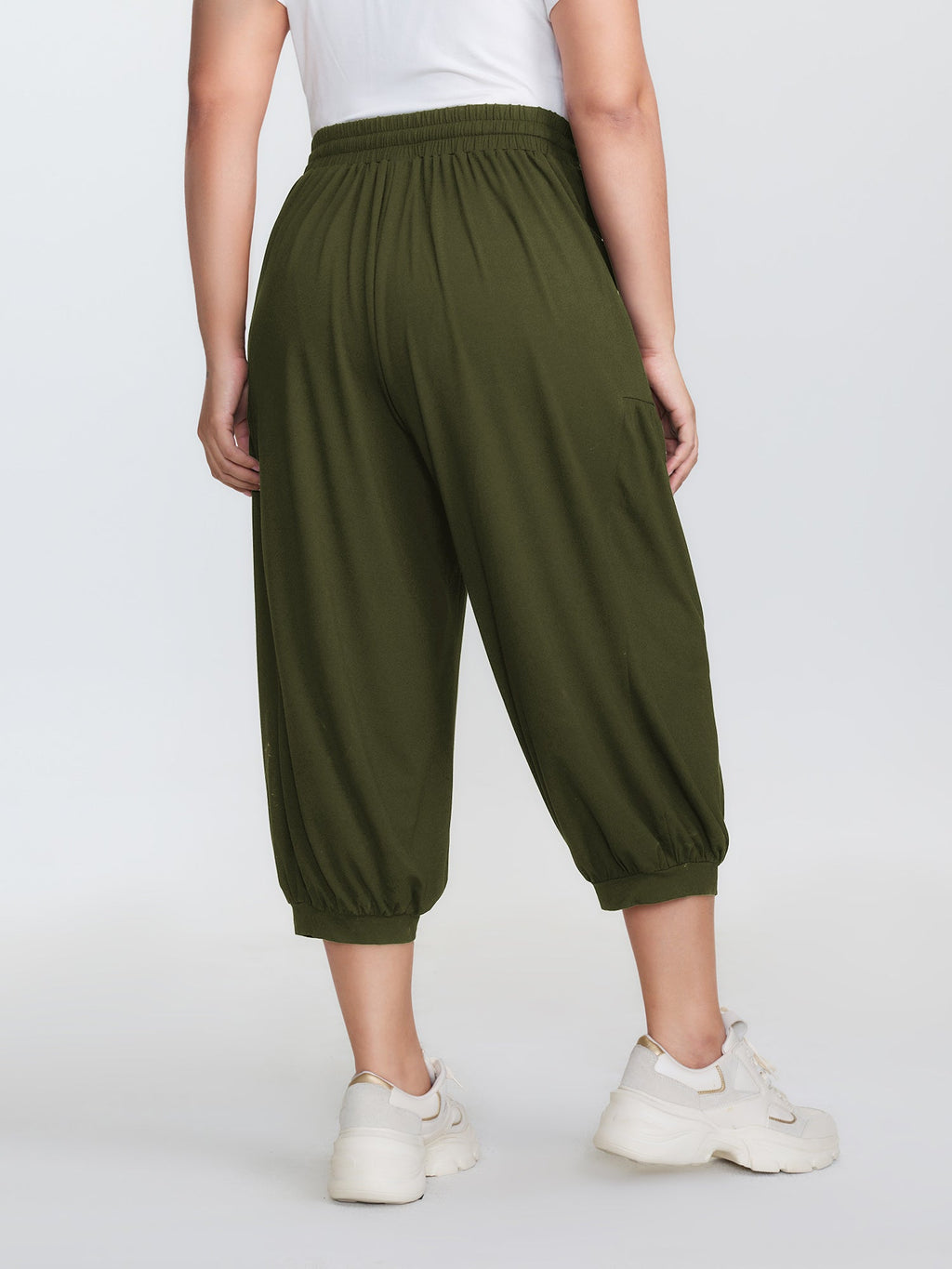 Supersoft Drawstring Cropped Jogger Pants