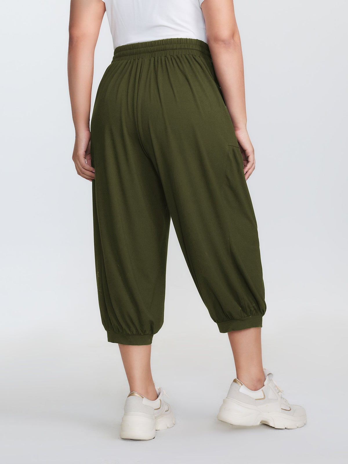 Supersoft Drawstring Cropped Jogger Pants