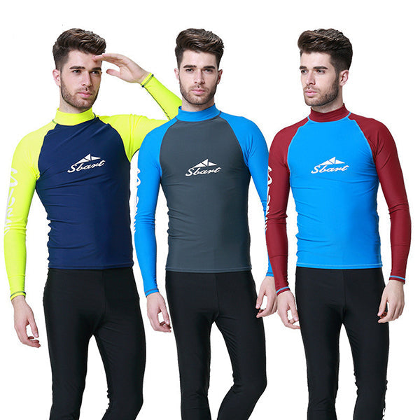 SBART Men swimwear Surfing Snorkeling Windsurf Sports Wetsuit