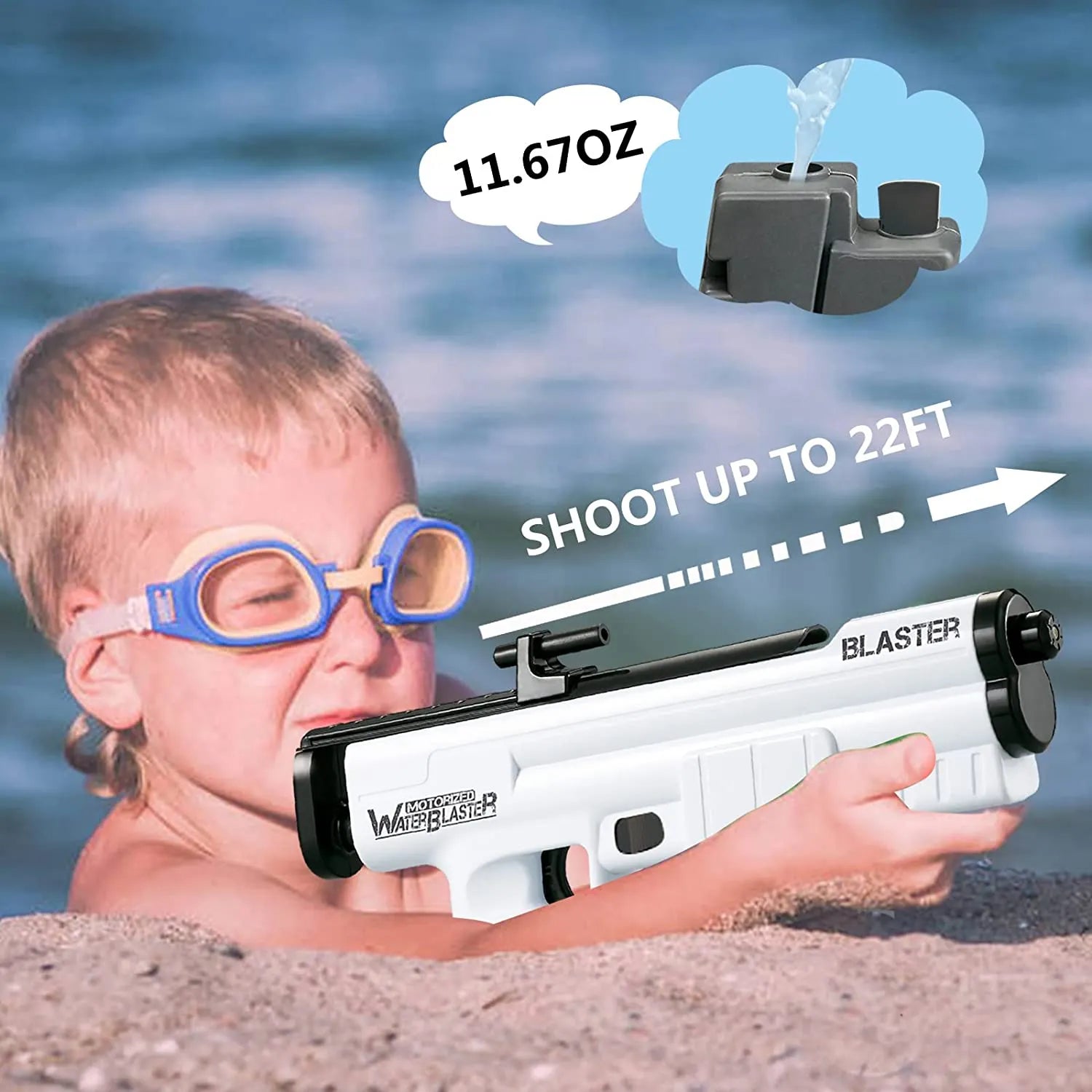 Electric Water Squirt Toy