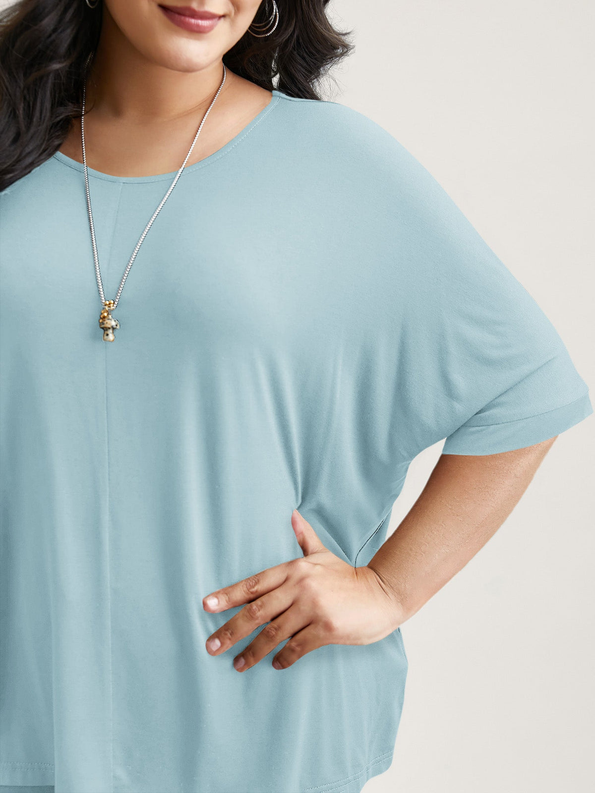 Supersoft Round Neck Plain T-Shirt