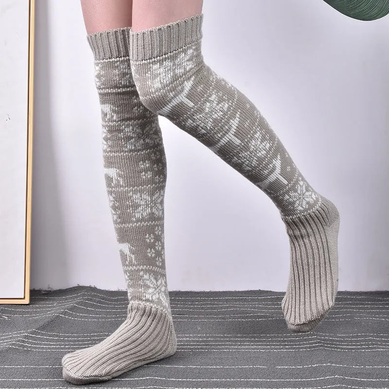 Over The Knee Knit Socks