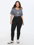 Stretchy Mid-Rise Skinny-Fit Jeans