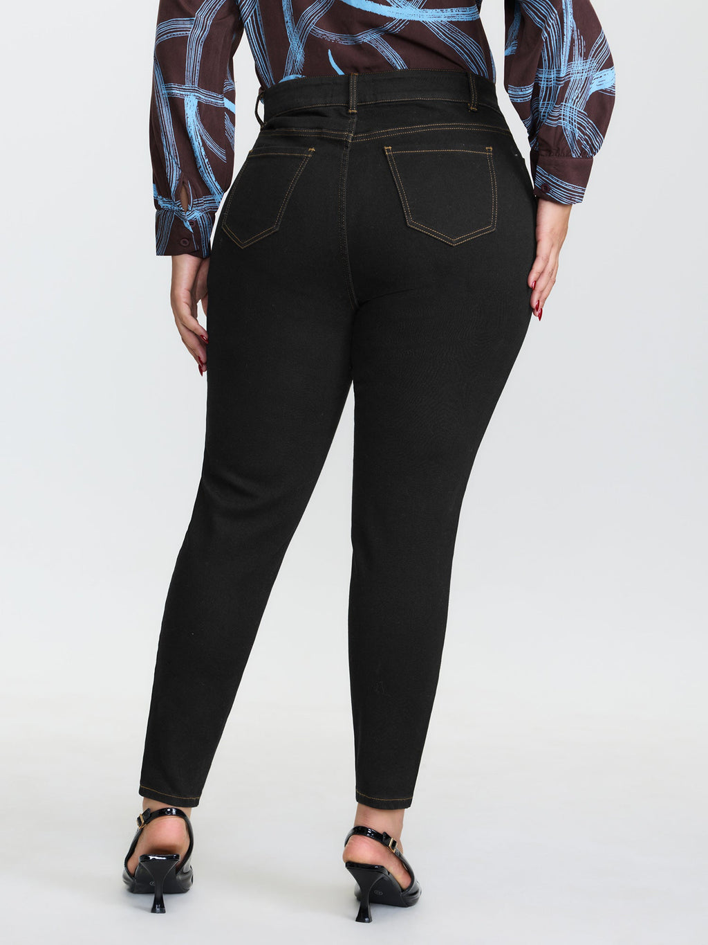 Supersoft Skinny-Fit Cropped Fit Jeans