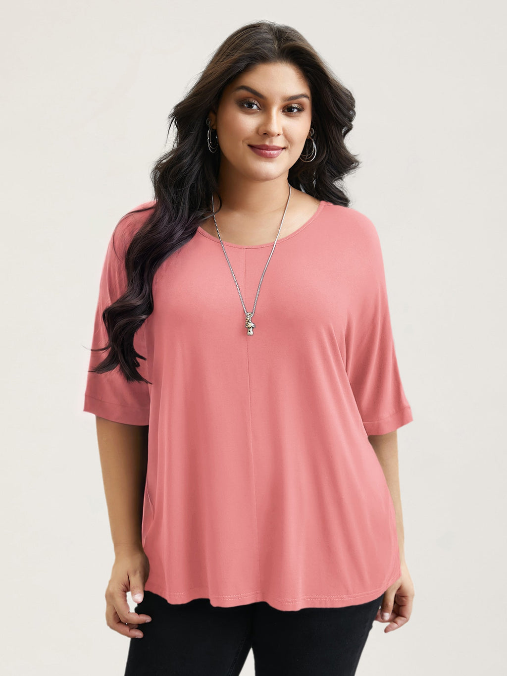 Supersoft Round Neck Plain T-Shirt