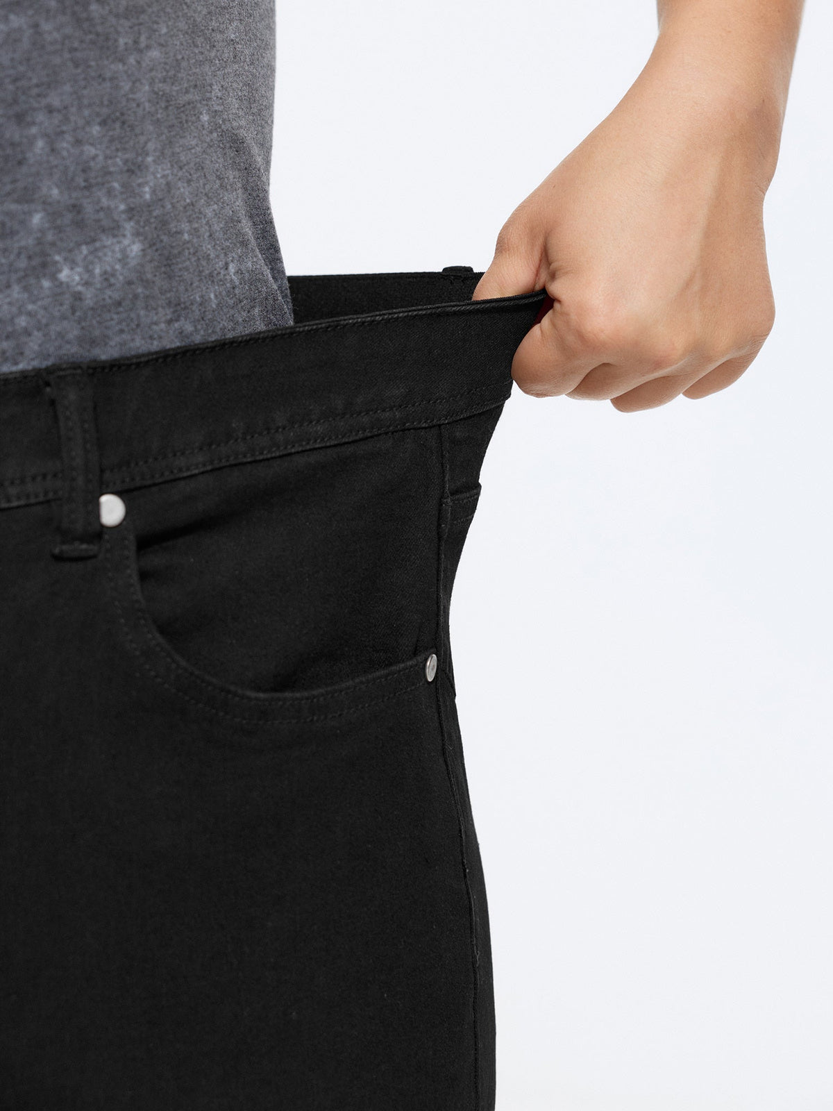 Stretchy Mid-Rise Skinny-Fit Jeans