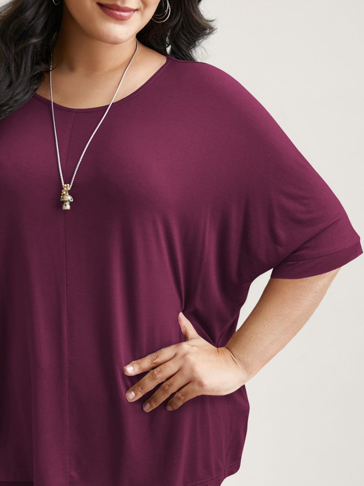Supersoft Round Neck Plain T-Shirt