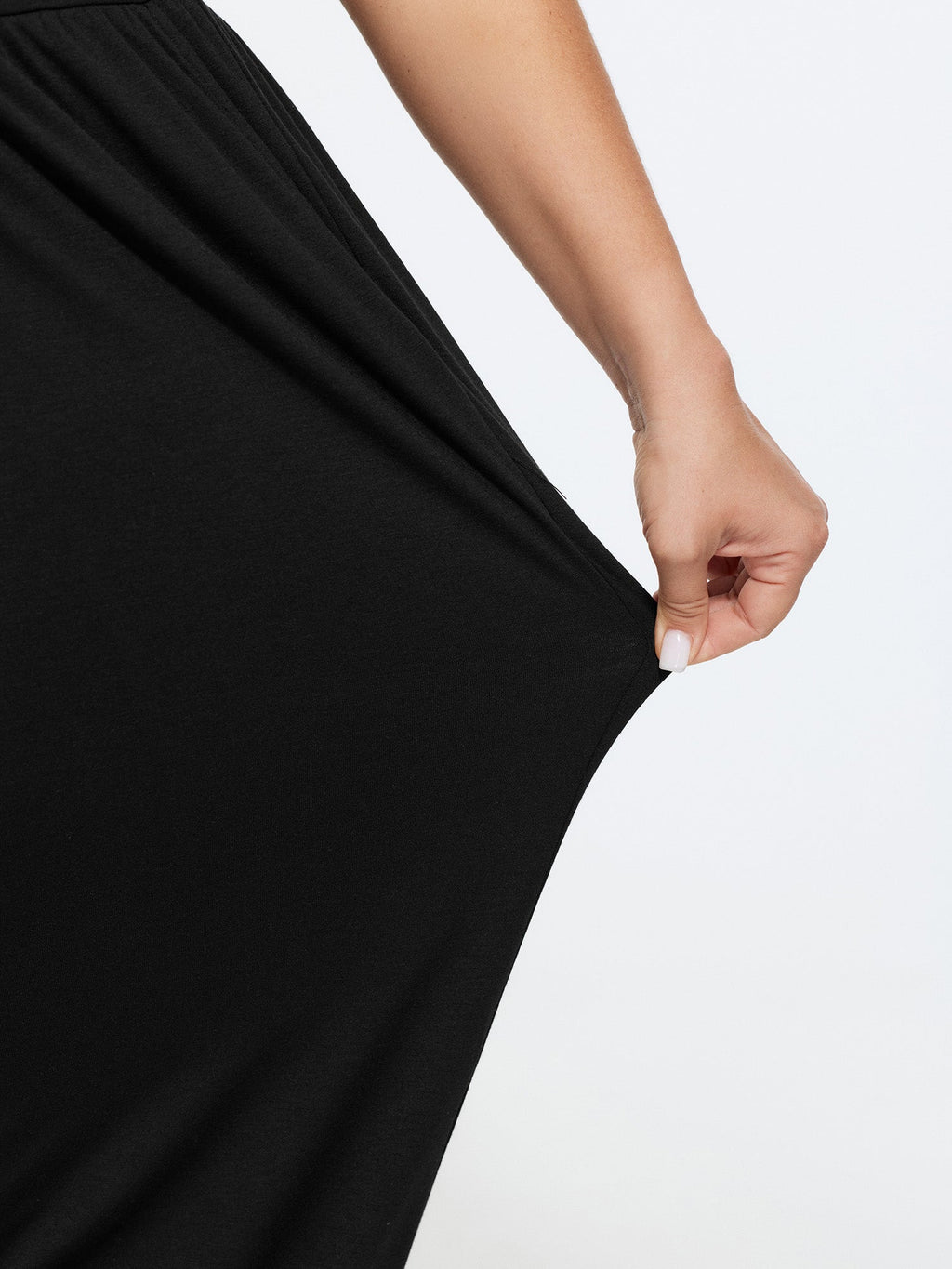 Supersoft Stretchy Side Drawstring Cropped Pants
