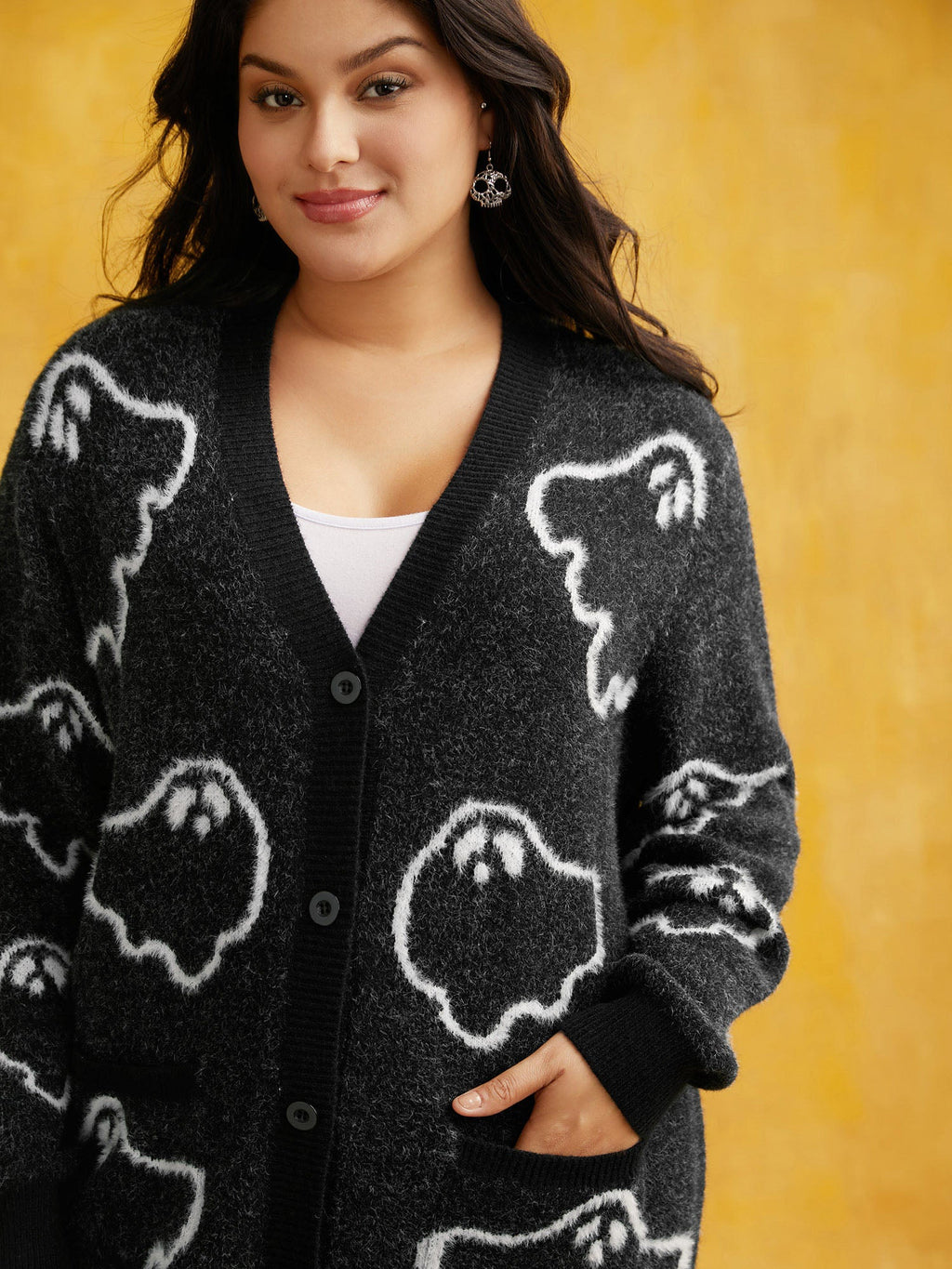 Supersoft Essentials Ghost Mink-Hair Like Cardigan