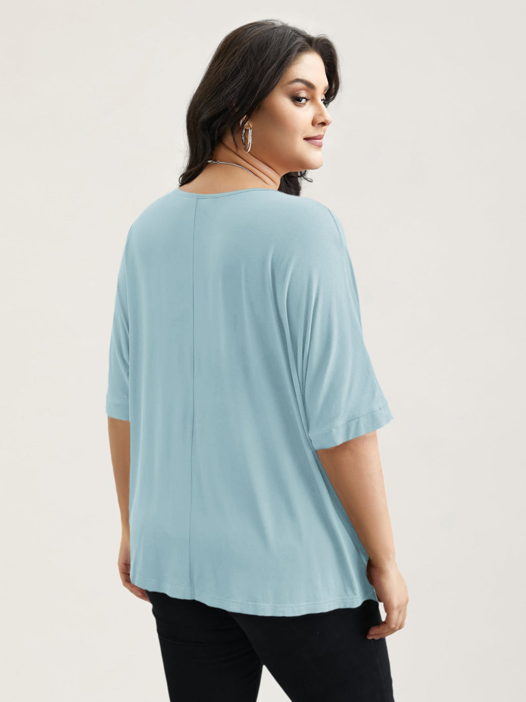 Supersoft Round Neck Plain T-Shirt
