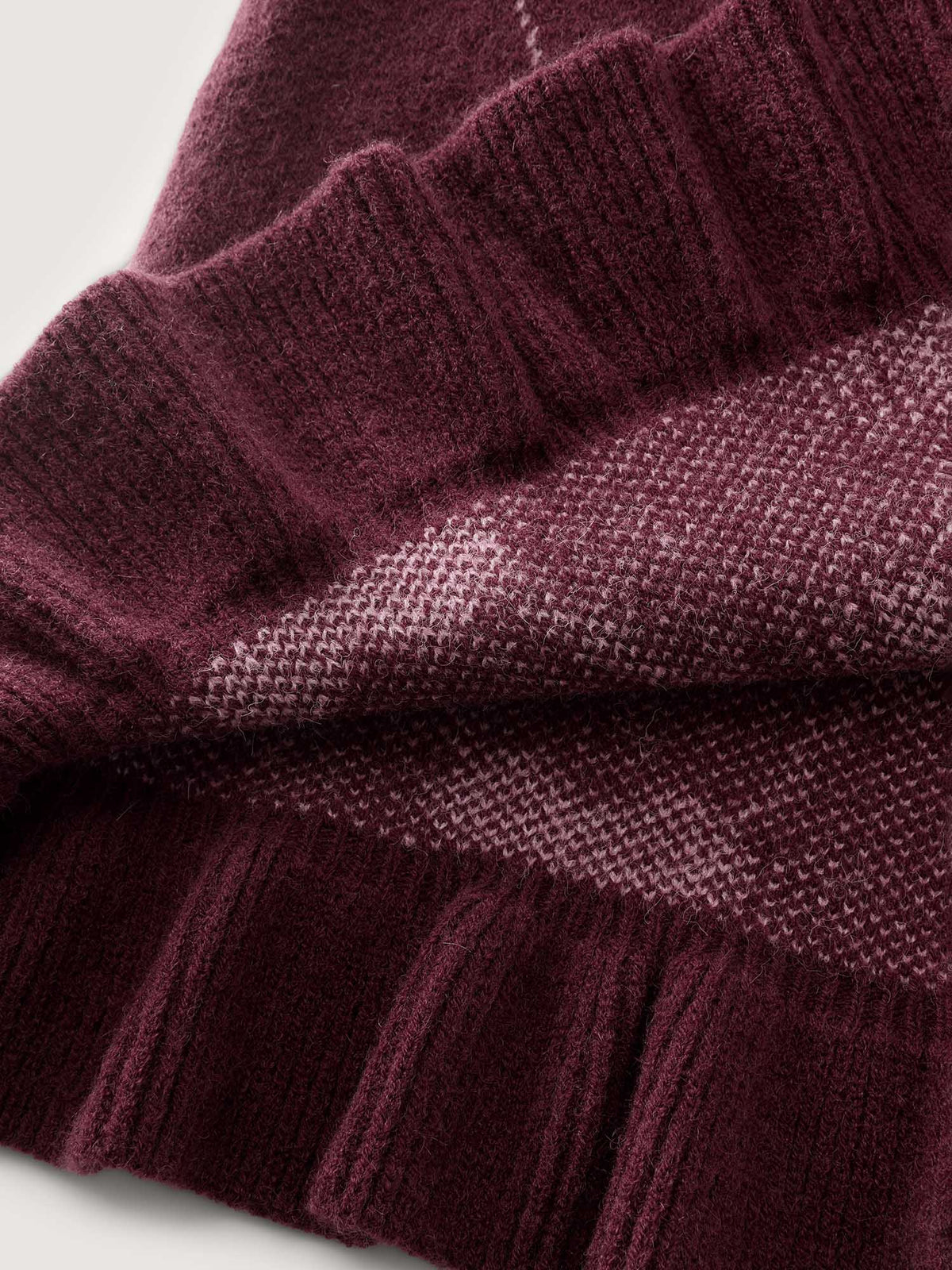 Bow Beautiful Jacquard Front-Tie Knit Cardigan