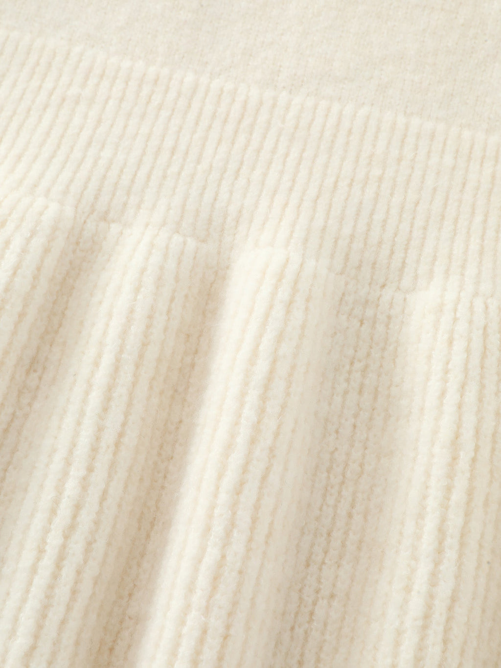 Cut-Out Sleeve Ribbed Hem Pullover