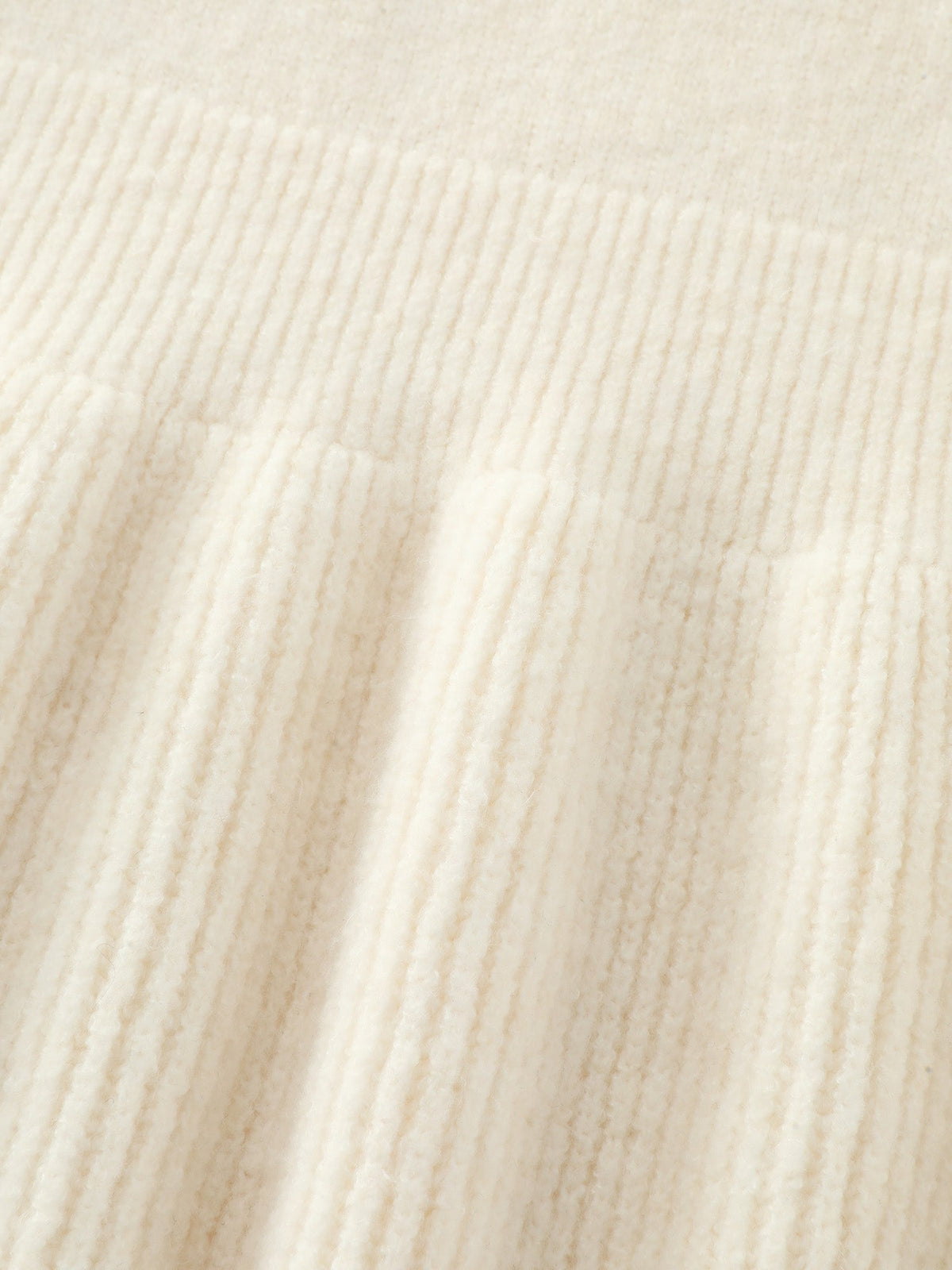 Cut-Out Sleeve Ribbed Hem Pullover