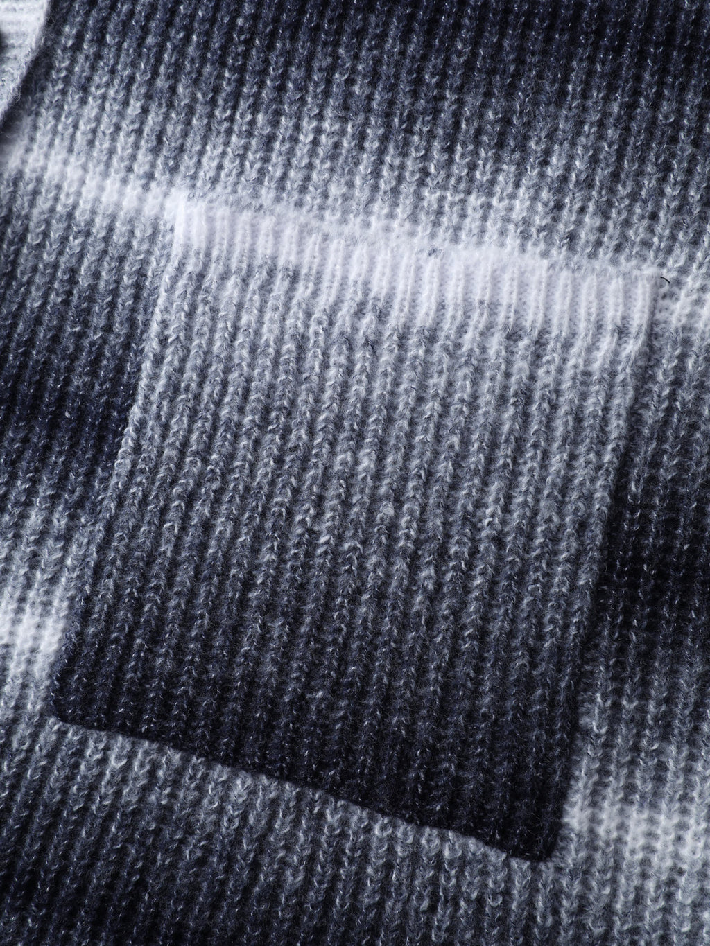 Color Gradient Textured Hooded Cardigan