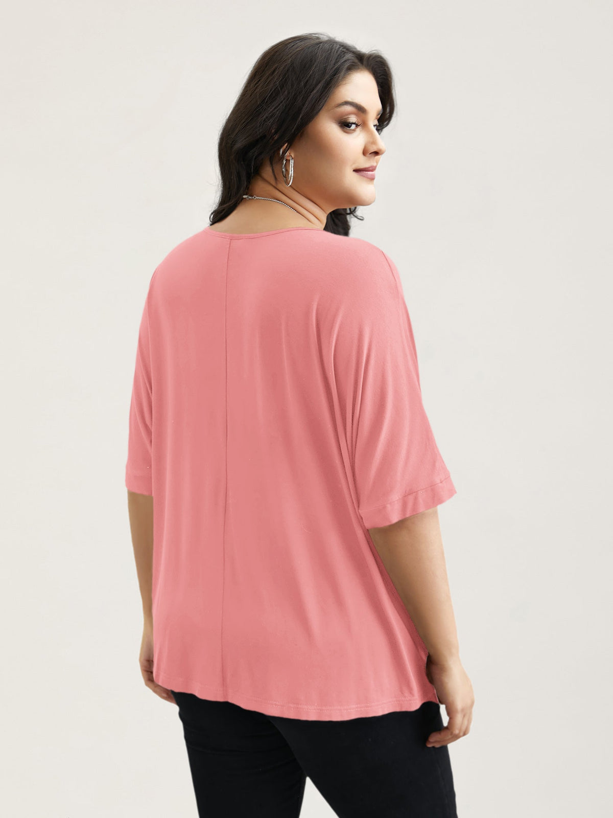 Supersoft Round Neck Plain T-Shirt