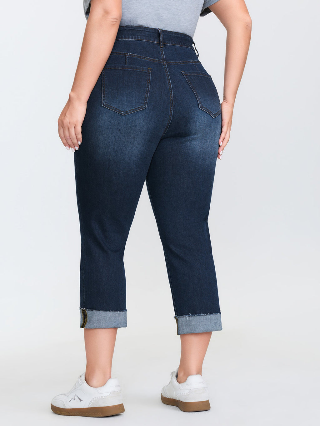 Stretchy Mid-Rise Skinny-Fit Jeans