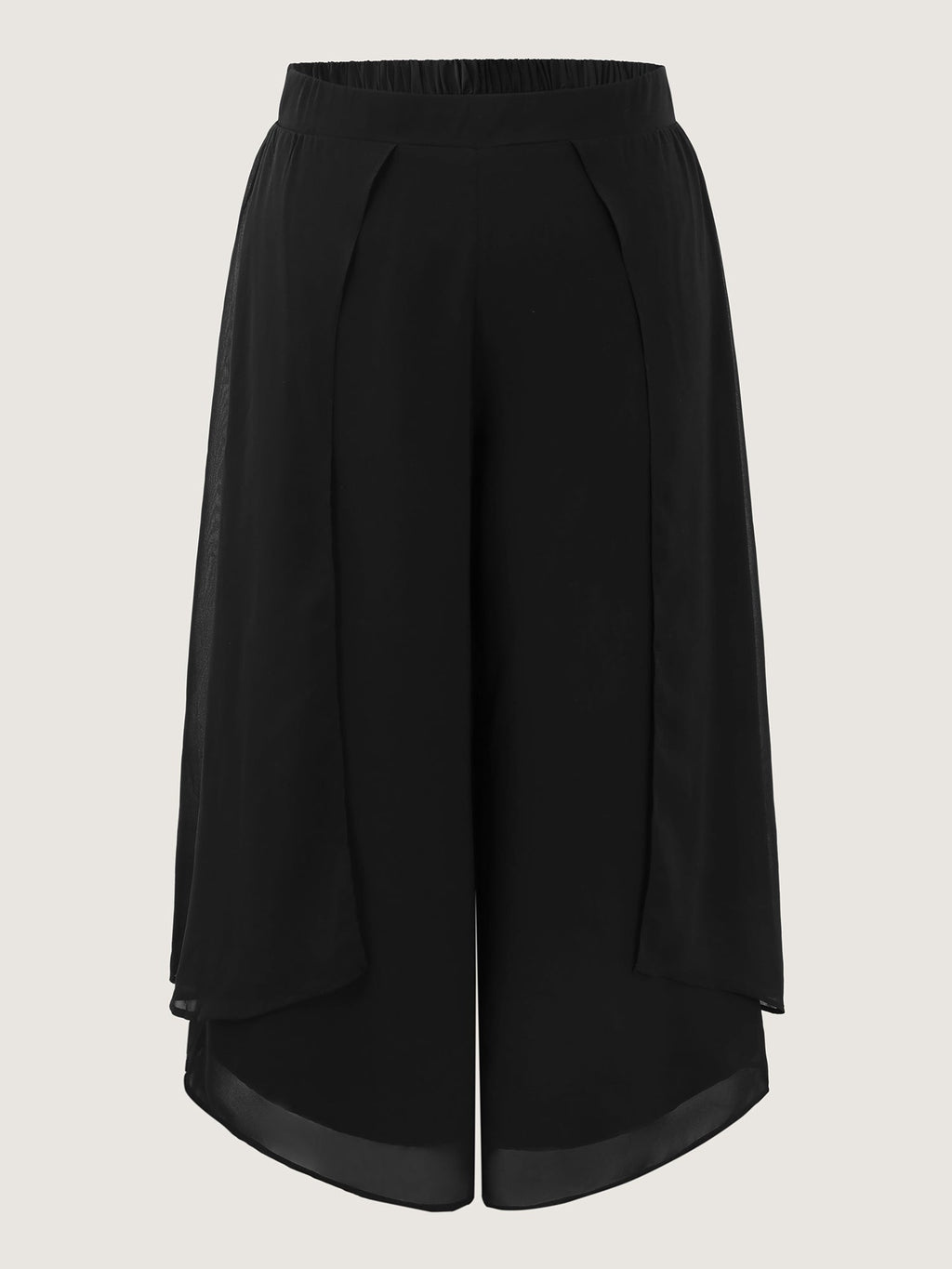 Chiffon Stretchy Waist Flowy Pants
