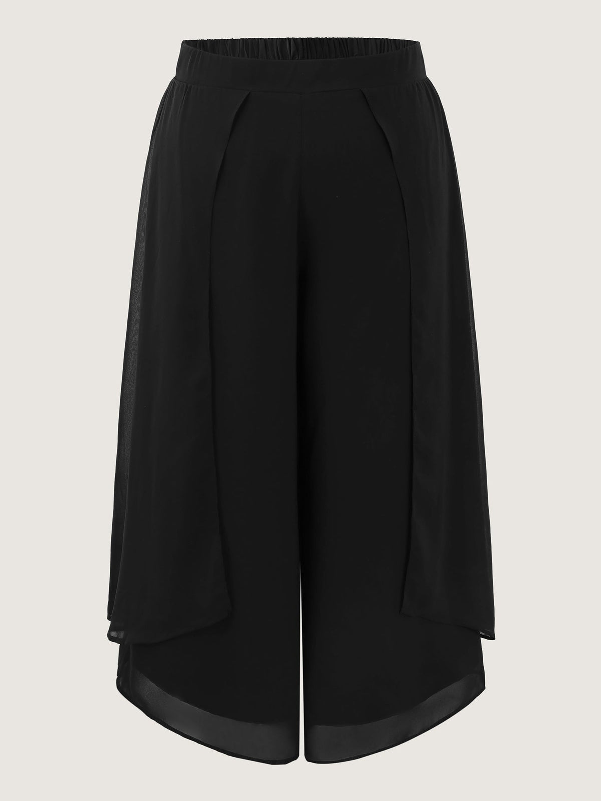 Chiffon Stretchy Waist Flowy Pants