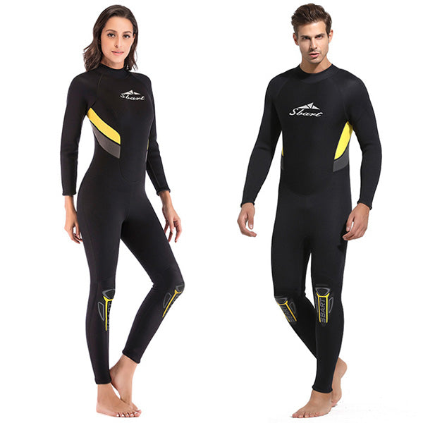 Sbart One Piece 3MM Neoprene Wetsuit Spearfishing Long Sleeve Couple Wetsuits