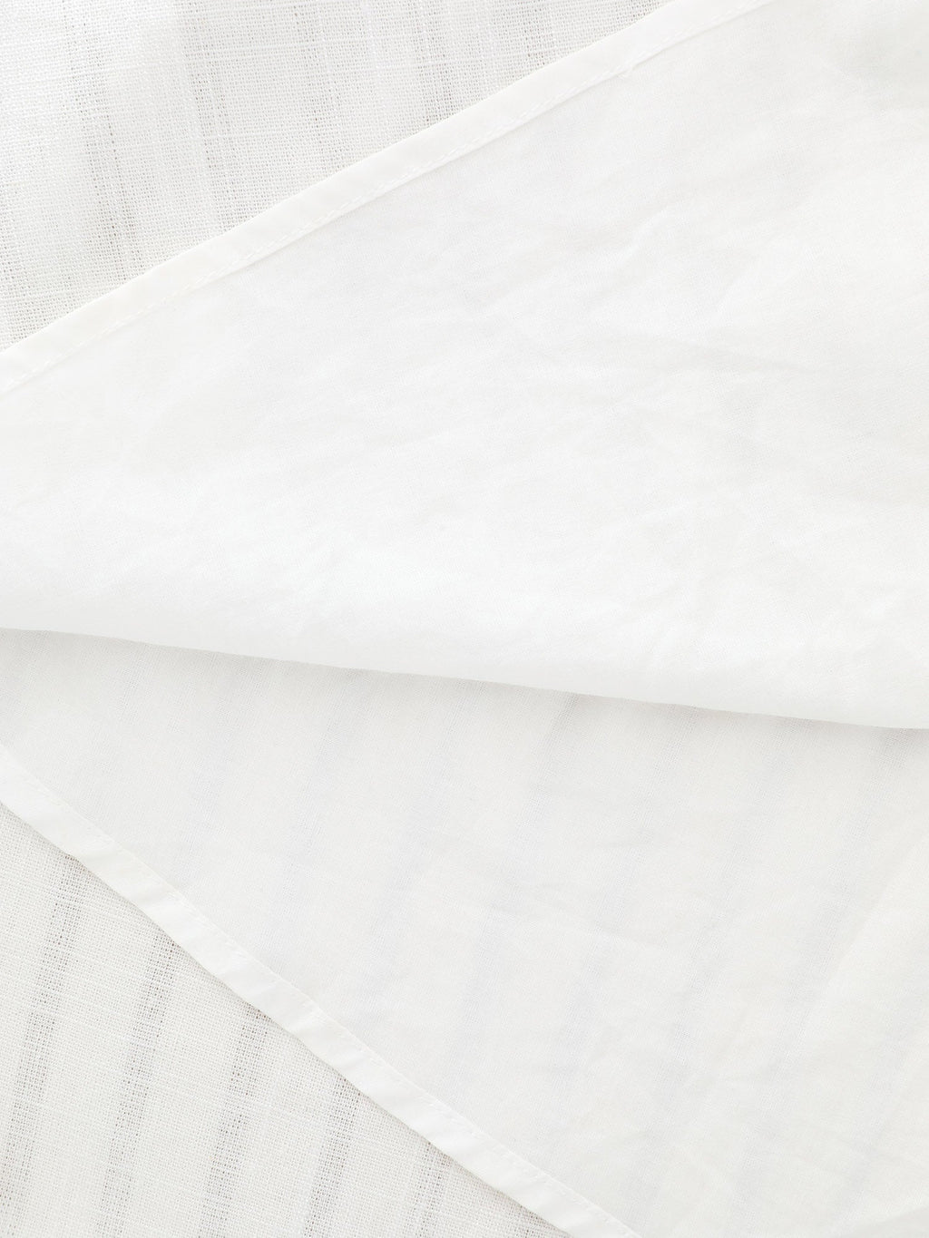 Cotton-Linen Blend Collar Sleeveless Midi Shirt Dress
