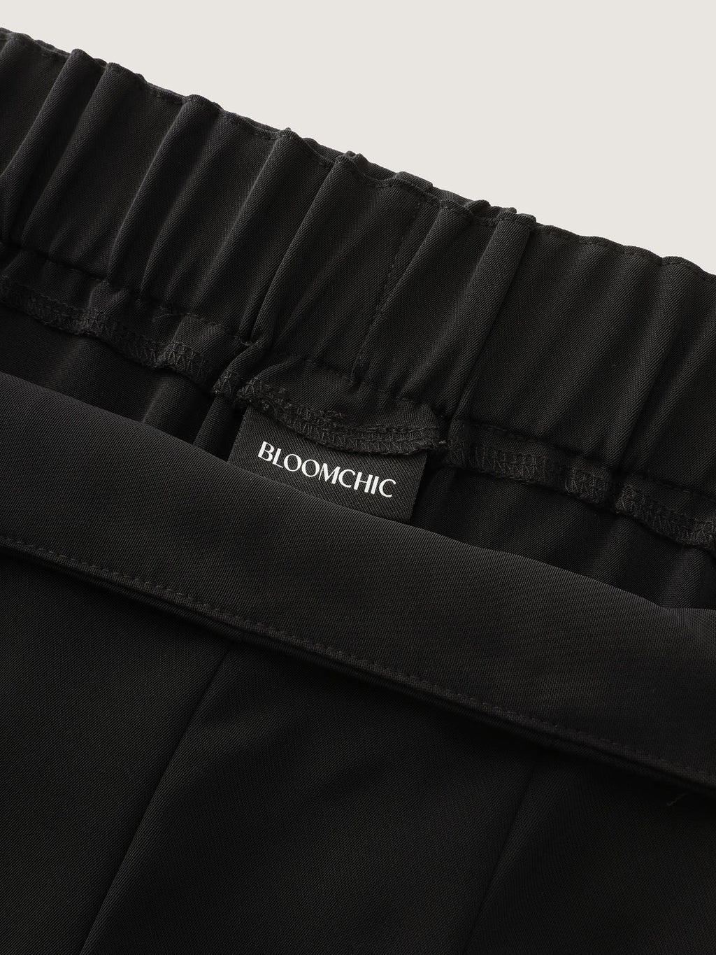 Classic Pleated Wide-Leg Pants